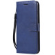 Wallet Leather Stand Phone Case for Samsung Galaxy S10 - Blue Samsung Cases Mobile