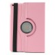 Περιστρεφόμενη Δερμάτινη Θήκη Βιβλίο με Βάση Στήριξης για iPad Air - Ροζ Apple Θήκες Tablet