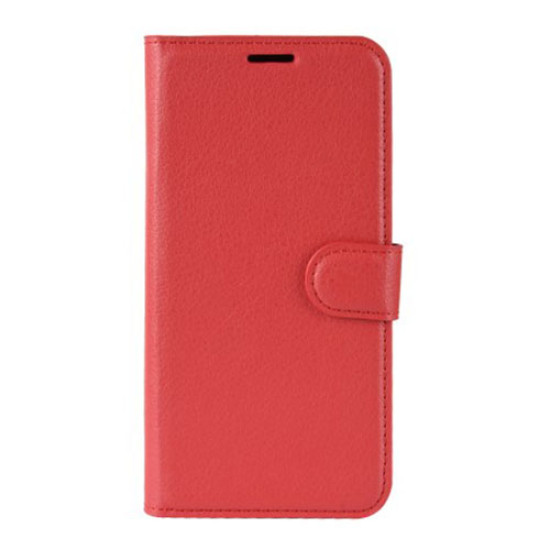 Litchi Skin Leather Wallet Case for Xiaomi Mi CC9 / Mi CC9 Meitu Edition/ Mi 9 Lite - Red XIAOMI Cases Mobile