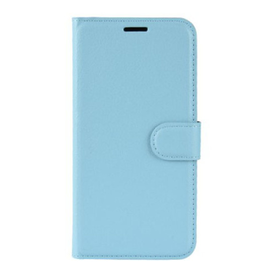 Litchi Skin Leather Wallet Case for Xiaomi Mi CC9 / Mi CC9 Meitu Edition/ Mi 9 Lite - Baby Blue XIAOMI Cases Mobile