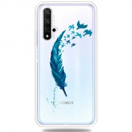 Θήκη Σιλικόνης TPU για Huawei Honor 20 / nova 5T - Μπλε Φτερό