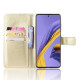Crazy Horse Skin Wallet Leather Stand Case for Samsung Galaxy A51 - Gold Samsung Cases Mobile