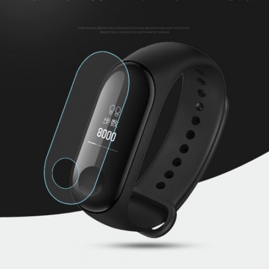 Διάφανη Μεμβράνης Πλήρης Κάλυψης για Xiaomi Mi Band 3 (With Hole) Gadgets - Παιχνίδια - Hobby