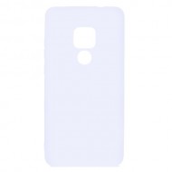 Θήκη Σιλικόνης TPU Ματ για Huawei Mate 20 - Λευκό