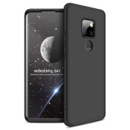 GKK for Huawei Mate 20 [Detachable 3-Piece] Matte Hard Case - All Black