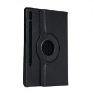 For Samsung Galaxy Tab S6 SM-T860 (Wi-Fi) Leather Tablet Protective Case with Rotary Stand - Black
