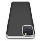 GKK Detachable 3-Piece Matte Hard PC Case for iPhone 11 Pro 5.8-inch - Silver Apple Cases Mobile