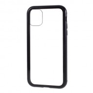 Μεταλλική Μαγνητική Θήκη 360 μοιρών (Detachable Metal Frame) για iPhone 11 Pro - Μαύρο