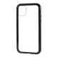 Magnetic Metal Frame + Tempered Glass Shell for iPhone 11 Pro 5.8 inch - Black Apple Cases Mobile