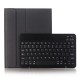 2 in 1 Bluetooth Keyboard with Stand Leather Tablet Casing for iPad 10.2 (2019) (A102B) - Black Apple Cases Tablet