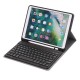 2 in 1 Bluetooth Keyboard with Stand Leather Tablet Casing for iPad 10.2 (2019) (A102B) - Black Apple Cases Tablet
