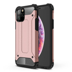 Armor Guard Plastic + TPU Hybrid Phone Casing for iPhone 11 Pro 5.8 inch (2019) - Pink