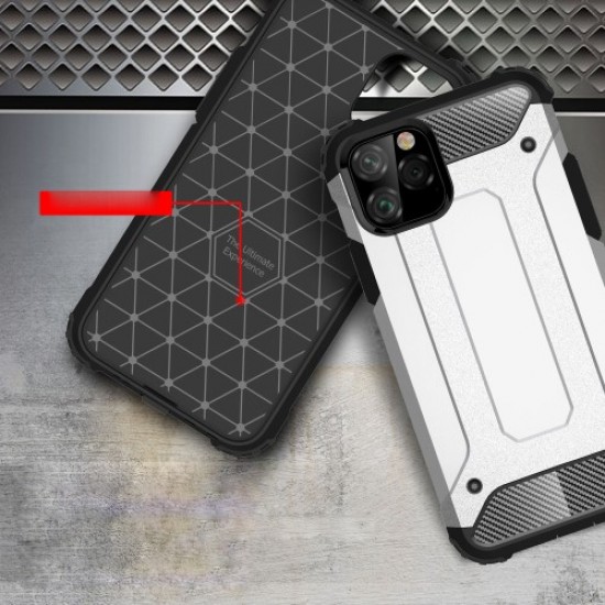 Armor Guard Plastic + TPU Hybrid Phone Casing for iPhone 11 Pro 5.8 inch (2019) - Black Apple Cases Mobile