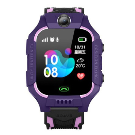 Q19 Παιδικό Ρολόι LBS Positioning Location SOS Camera Voice Chat - Μωβ Gadgets - Παιχνίδια - Hobby