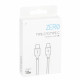 MOMAX Zero Type-C to Type-C Data Cable 3A Charge Sync Cord 1m - White Cables Adapters & Chargers