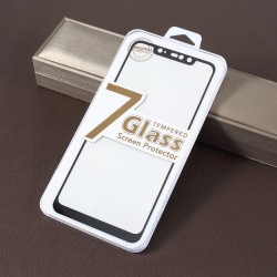 Σκληρυμένο Γυαλί (Tempered Glass) Προστασίας Οθόνης Πλήρης Κάλυψης για Xiaomi Redmi Note 6 Pro - Μαύρο
