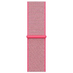 Nylon Velcro Υφασμάτινο Μπρασελέ για Apple Watch Series 5 4 44mm / Series 3 2 1 42mm - Φούξια