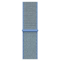 Nylon Velcro Υφασμάτινο Μπρασελέ για Apple Watch Series 5 4 44mm / Series 3 2 1 42mm - Γαλάζιο