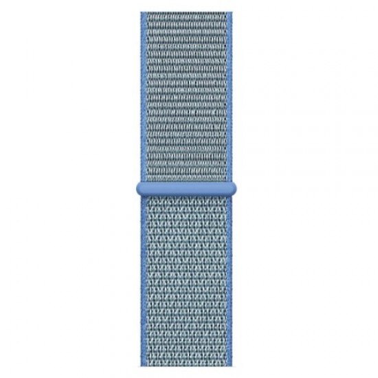 Nylon Velcro Υφασμάτινο Μπρασελέ για Apple Watch Series 5 4 44mm / Series 3 2 1 42mm - Γαλάζιο Gadgets - Παιχνίδια - Hobby