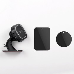 HOCO CA53 Περιστρεφόμενη Μαγνητική Βάση Στήριξης Αυτοκινήτου με Αυτοκόλλητο για Smartphones - Μαύρο HOCO CA53 Περιστρεφόμενη Μαγνητική Βάση Στήριξης Αυτοκινήτου με Αυτοκόλλητο για Smartphones - Μαύρο