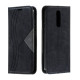 Splicing Auto-absorbed Leather Card Holder Phone Case for Xiaomi Redmi 8 - Black XIAOMI Cases Mobile