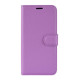 Litchi Skin Leather Wallet Stand Phone Case for Xiaomi Redmi Note 8 - Purple XIAOMI Cases Mobile