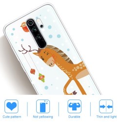 Χριστουγεννιάτικη Θήκη Σιλικόνης TPU για Xiaomi Redmi Note 8 Pro - Τάρανδος