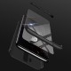 GKK 360 μοιρών Σκληρή Θήκη Ματ με Βελούδινη Υφή Πρόσοψης και Πλάτης για Xiaomi Redmi Note 8 Pro - Μαύρο XIAOMI Θήκες Κινητών