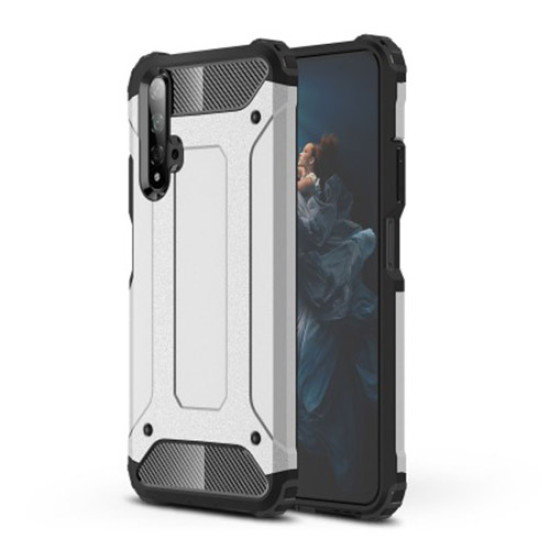 Armor Guard Plastic + TPU Combo Case for Huawei Honor 20S / Honor 20 - Silver Huawei Cases Mobile