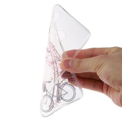 Pattern Printing TPU Case for Samsung Galaxy A30 - Eiffel Tower and Bicycle Pattern Printing TPU Case for Samsung Galaxy A30 - Eiffel Tower and Bicycle