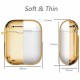 Θήκη Σιλικόνης Γυαλιστερή Electroplating για Apple AirPods - Χρυσαφί Gadgets - Παιχνίδια - Hobby