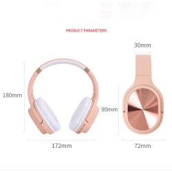 Μεγάλα Στερεοφωνικά Ακουστικά Bluetooth V5.0 800mAh για όλα τα Smartphones και Tablets - Κόκκινο Μεγάλα Στερεοφωνικά Ακουστικά Bluetooth V5.0 800mAh για όλα τα Smartphones και Tablets - Κόκκινο