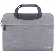 HAWEEL Αδιάβροχη Υφασμάτινη Τσάντα Μεταφορές για Laptops και Tablets μέχρι 15 ιντσών - Γκρι