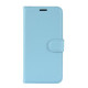Litchi Skin Wallet Leather Stand Phone Mobile Casing Cover for Xiaomi Redmi 8A - Blue XIAOMI Cases Mobile