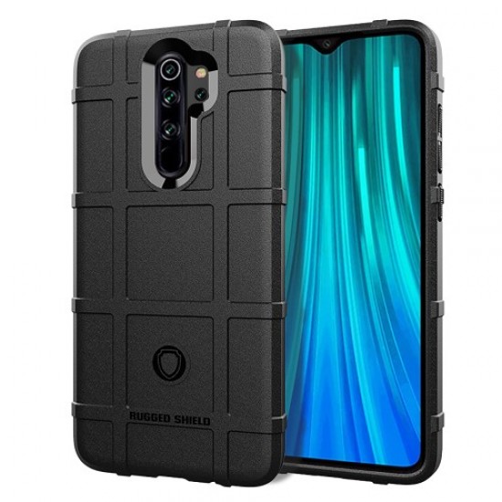Square Surface Soft TPU Cell Cover for Xiaomi Redmi Note 8 Pro - Black XIAOMI Cases Mobile