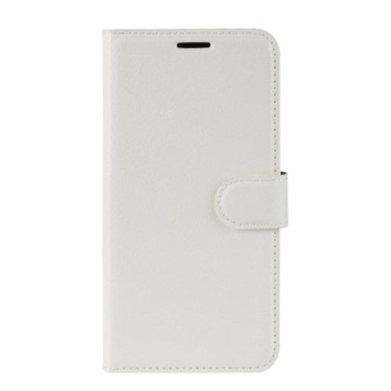 Δερμάτινη Θήκη Πορτοφόλι με Βάση Στήριξης για Xiaomi Redmi Note 8 Pro - Λευκό XIAOMI Θήκες Κινητών