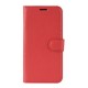 Litchi Skin Flip Leather Wallet Phone Case for Xiaomi Redmi Note 8 Pro - Red XIAOMI Cases Mobile