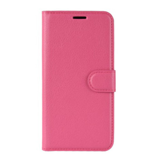 Litchi Skin Flip Leather Wallet Phone Case for Xiaomi Redmi Note 8 Pro - Rose XIAOMI Cases Mobile