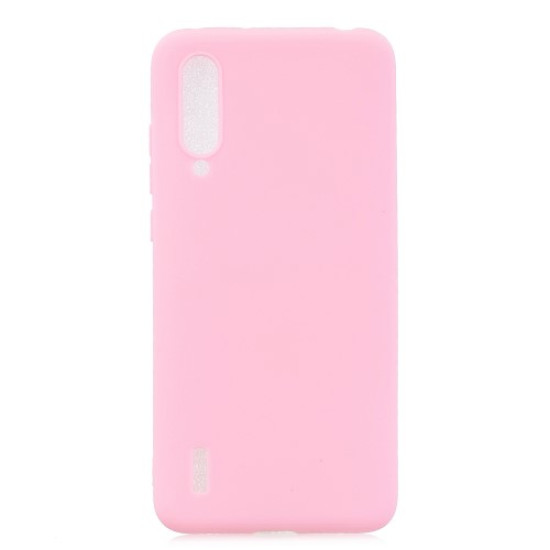 Candy Color Soft TPU Phone Cover Case for Xiaomi Mi CC9 / Mi CC9 Meitu Edition/ Mi 9 Lite - Deep Pink XIAOMI Cases Mobile