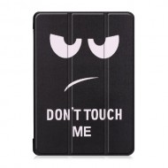 Δερμάτινη Θήκη Βιβλίο Tri-Fold με Βάση Στήριξης για Lenovo Tab M10 1st Gen TB-X605F - Do Not Touch Me