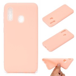 Soft Frosted TPU Case for Samsung Galaxy A20e - Pink Soft Frosted TPU Case for Samsung Galaxy A20e - Pink