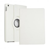 Litchi Texture Leather Stand Tablet Case for Apple iPad 10.2 (2019) - White