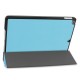 Δερμάτινη Θήκη Βιβλίο Tri-Fold με Βάση Στήριξης για iPad 10.2 (2019) - Γαλάζιο Apple Θήκες Tablet
