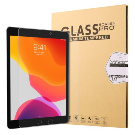 0.25mm Arc Edge Full Size Tempered Glass Screen Film for iPad 10.2 (2019) Apple Screen Protectors