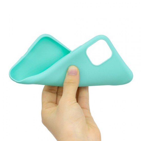 Solid Color Candy TPU Case for iPhone 11 6.1-inch (2019) - Baby Blue Apple Cases Mobile