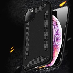 Θήκη Σιλικόνης TPU Ενισχυμένη Ματ για iPhone 11 Pro 5.8 inch (2019) - Μαύρο