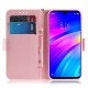 Light Spot Decor Patterned Wallet Stand PU Leather Phone Case for Xiaomi Redmi 7 / Redmi Y3 - Hugging Cats XIAOMI Cases Mobile