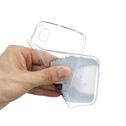 Θήκη Σιλικόνης TPU για Huawei Y5 (2019) / Honor 8S - Λευκή και Μαύρη Γατούλα