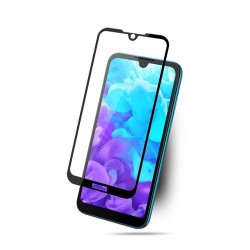 MOCOLO Σκληρυμένο Γυαλί (Tempered Glass) Προστασίας Οθόνης Πλήρης Κάλυψης για Huawei Y5 (2019) / Honor 8S - Μαύρο