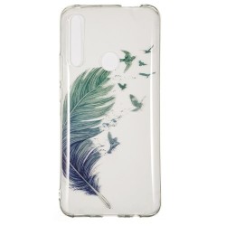 Θήκη Σιλικόνης TPU για Huawei P Smart Z - Φτερό και Πουλάκια